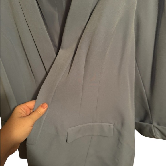 Apt. 9 Women’s Long Boyfriend Blazer –Gray – Size XXL - Picture 4 of 7